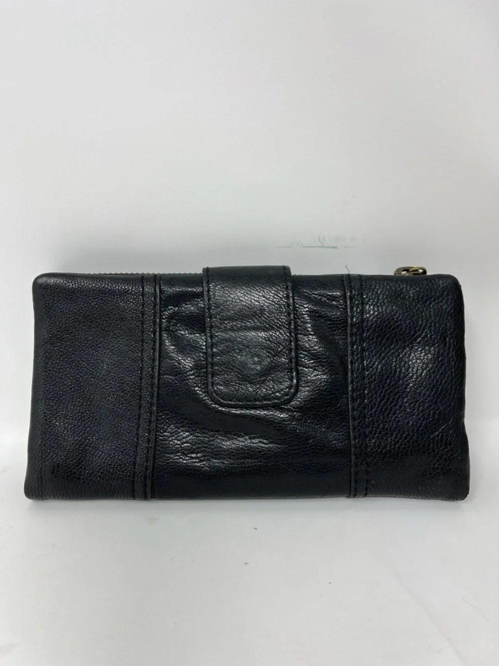 FOSSIL LONG LIVE VINTAGE 1954 Black Genuine Leather Emory Wallet Organizer